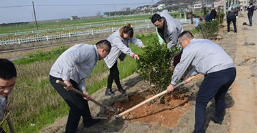 參加植樹造林，保護美麗家園！